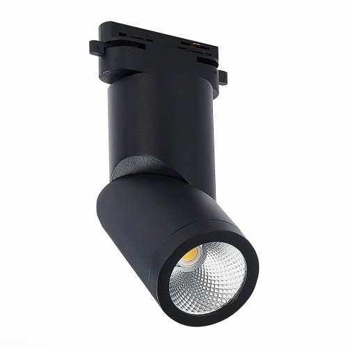 ST650.446.10 Св-к трек. Черный LED 1*10W 4000K 800Lm Ra>90 38° IP20 D60xH190 165-265V BASE