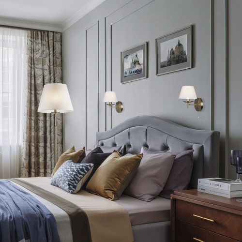 Напольный светильник Eurosvet 01008/1 античная бронза