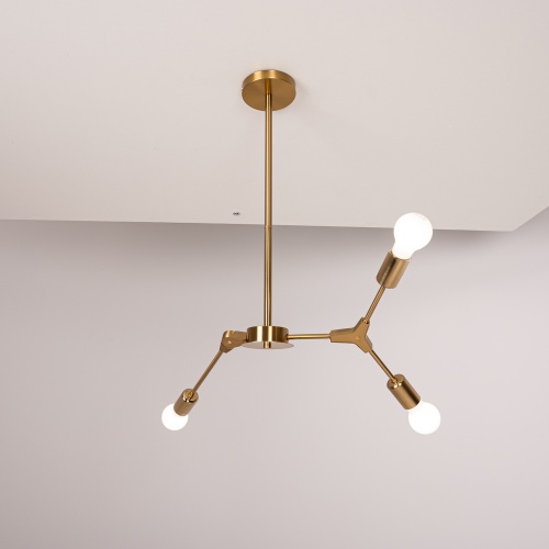 Люстра на штанге LATE D55 Gold 193585-26