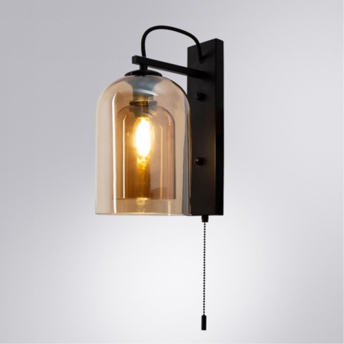 Бра Arte lamp A7015AP-1BK СВЕТИЛЬНИК НАСТЕННЫЙ