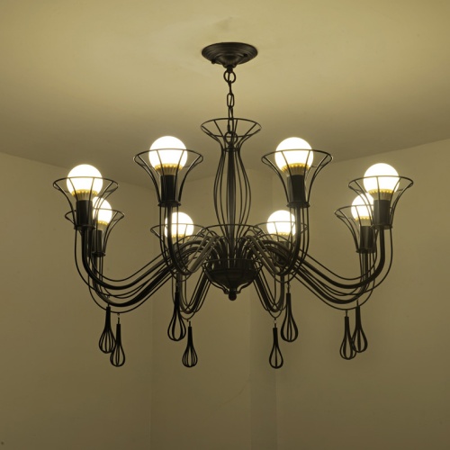Подвесная Люстра Cast 8 White от Imperiumloft 181893-26