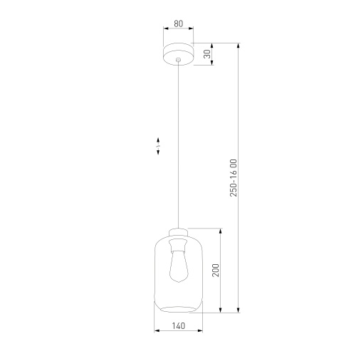 Подвесной светильник TK Lighting 6696 Marco