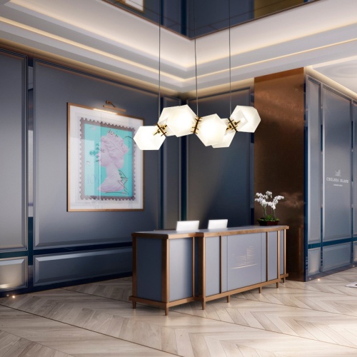 Подвесной светильник Gabriel Scott Welles Glass L2 123396-22