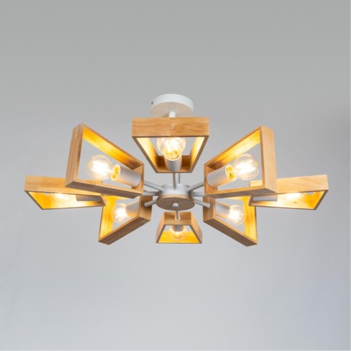 Люстра на штанге Arte lamp A8030PL-8WH СВЕТИЛЬНИК ПОТОЛОЧНЫЙ