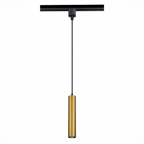 ST151.306.01 Светильник трековый Золото GU10 1*50W IP20 D54xH290 220V Без ламп BASE