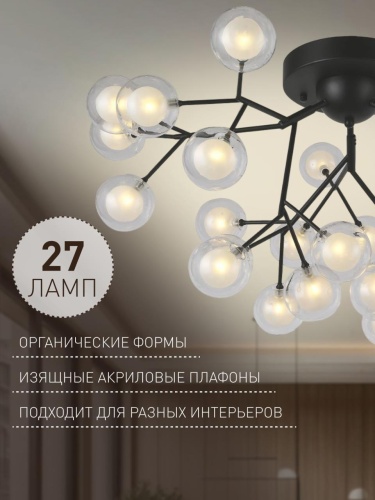 Потолочная люстра 2481-9U