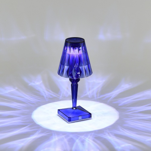 SL1010.714.01 Прикроватная лампа ST-Luce Синий/Синий LED 1*2W 3000K - 6000K SPARKLE