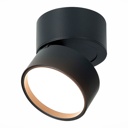 ST651.432.09 Светильник потолочный поворотный Черный LED 1*9W 3000K 720Lm Ra&gt;90 120° IP20 D85xH87 17 Накладные светильники