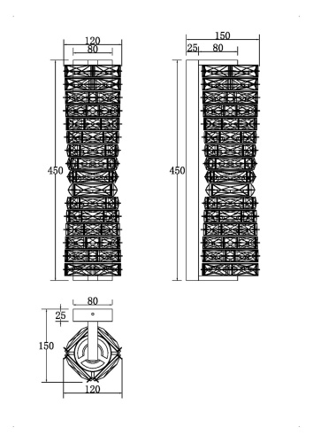Настенный светильник (бра) Maytoni MOD125WL-L6CH3K