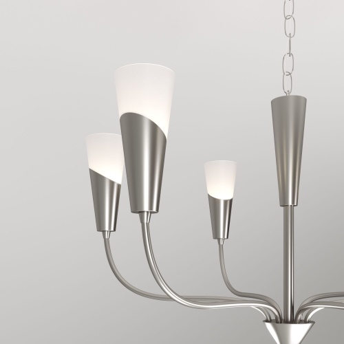 Подвесной светильник Eurosvet 60167/6 никель Smart