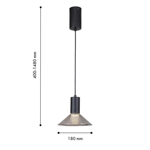 Подвес F-Promo 4622-1P, подвес, D180xH400/1480, 1xLEDx6W, 480LM, 3000K, included