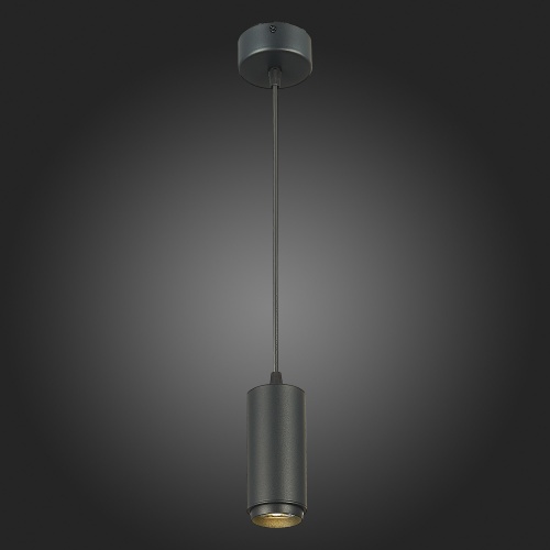 ST600.443.10 Светильник подвесной Zoom Черный LED 1*10W 4000K 1 000Lm Ra&gt;80 15-60° IP20 D59xH130 170 Подвесные светильники
