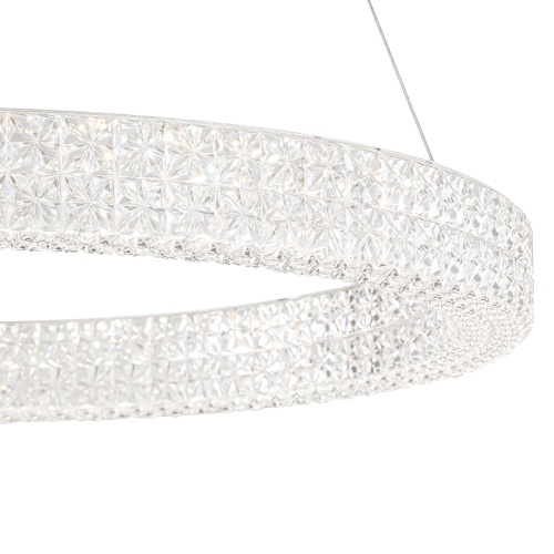 Подвесной светильник Escada 10233/1 LED*40W Chrome/Clear