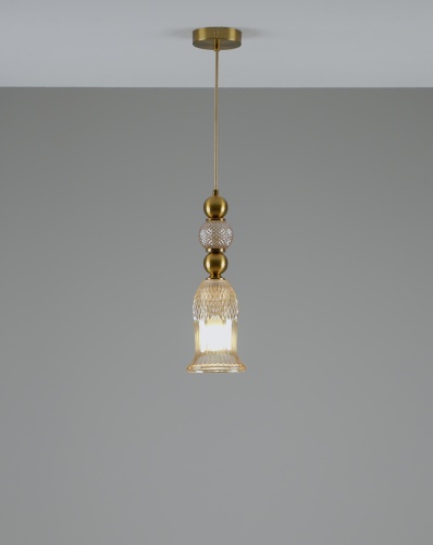 Светильник подвесной Moderli V10907-P Glassy