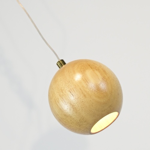 Подвесной светильник Lofter Wooden Sphere 73428-22