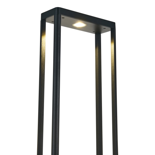 SL9534.415.01 Светильник уличный напольный ST-Luce черный/черный LED 1*9W 2700K ELMA