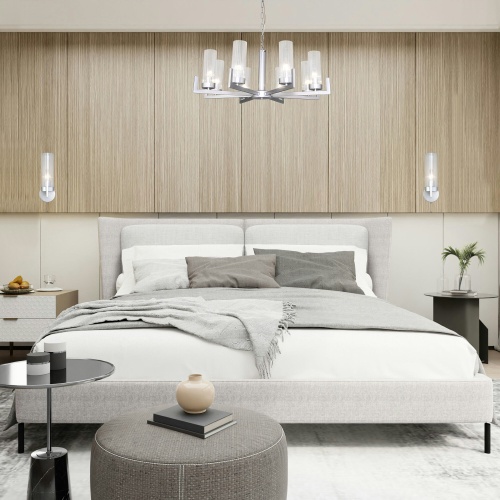 Настенный светильник Eurosvet 60133/1 серебро