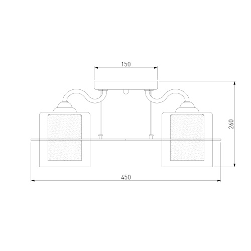 Потолочный светильник Eurosvet 30160/3 хром