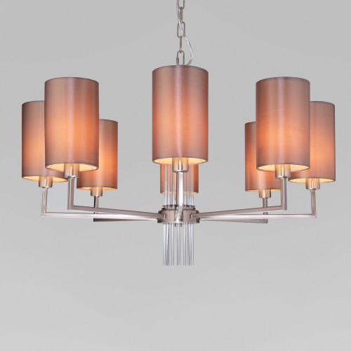 Подвесной светильник Eurosvet 60134/8 никель