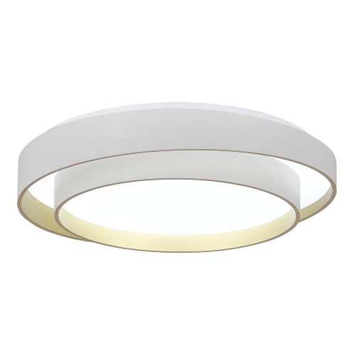 SLE6009-502-01 Светильник потолочный Белый/Белый LED 1*50W 3000K/4000K/6000K КРОСБИ