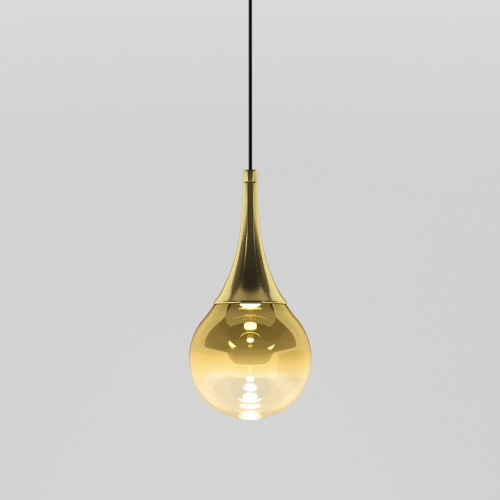  Eurosvet 50256/1 LED/ подвесной светильник/ золото