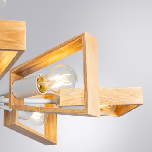 Люстра на штанге Arte lamp A8030PL-8WH СВЕТИЛЬНИК ПОТОЛОЧНЫЙ