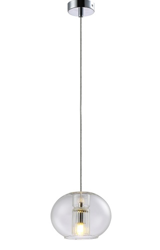 Светильник подвесной Crystal Lux BELEZA SP1 E CHROME