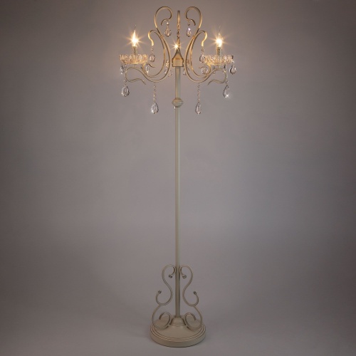 Напольный светильник Eurosvet 12205/3F белый Strotskis