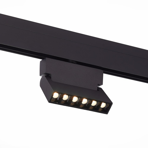 ST362.446.06 Магнитный трековый светильник Черный LED 1*6W 4000K 532Lm Ra&gt;90 36° IP20 L120xW22xH134 SKYLINE 48
