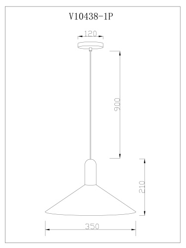 Светильник подвесной Moderli V10438-1P Forli