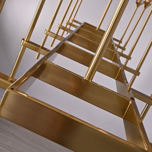 Люстра на штанге TORCHE DE VERRE Linear Chandelier 12 74929-22