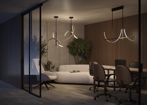 Подвесной светильник Maytoni MOD428PL-L20BK