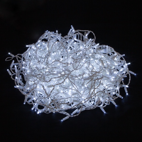 Гирлянда бытовая электрическая занавес Eurosvet 200-101 белый