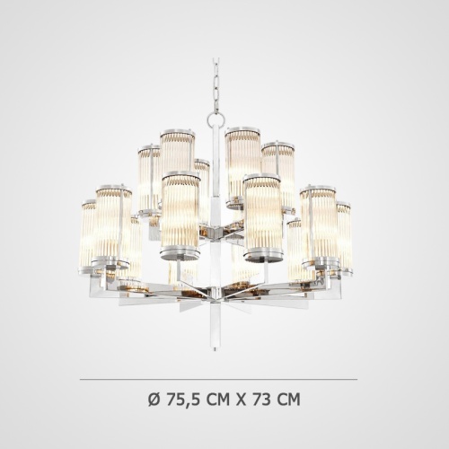 Подвесная Люстра Сilindery Silver D75 от Imperiumloft 306856-23