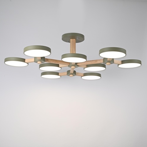 Потолочная люстра TURNA Хаки 141111-26