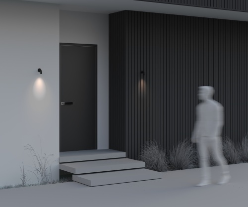 Уличный настенный светильник Outdoor O477WL-L2GF3K