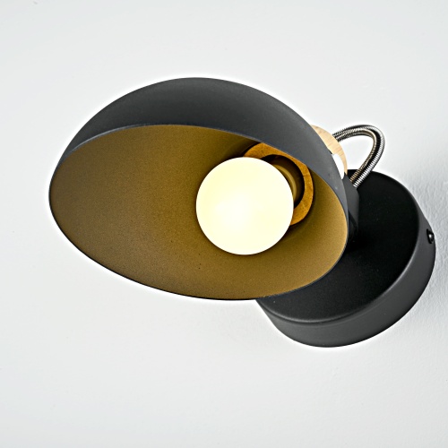 Настенное бра ONDER Black 204449-26