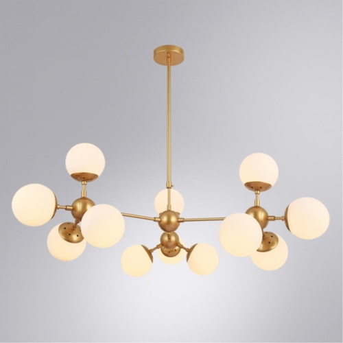 Люстра на штанге Arte lamp A1664SP-12GO СВЕТИЛЬНИК ПОДВЕСНОЙ