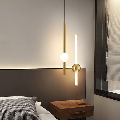 Подвесной светильник WAND VRT B H50 Brass 345104-23