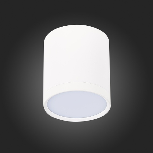 ST113.532.05 Светильник потолочный Белый LED 1*5W 3000K 390Lm Ra&gt;90 120° IP20 D68xH75 170-240V Накладные светильники