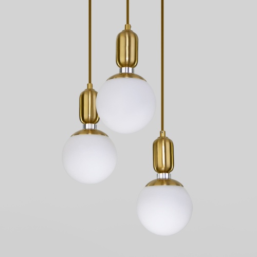 Подвесной светильник Eurosvet 50151/3 латунь