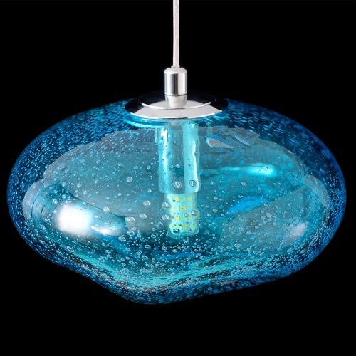 Светильник подвесной Crystal Lux FORMLESS SP1 BLUE Светильник подвесной Crystal Lux FORMLESS SP1 BLUE