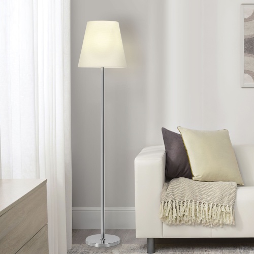  Eurosvet 01166/1/ напольный светильник/ хром