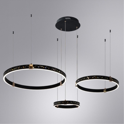 Подвесная люстра Arte lamp A2222SP-3BK СВЕТИЛЬНИК ПОДВЕСНОЙ