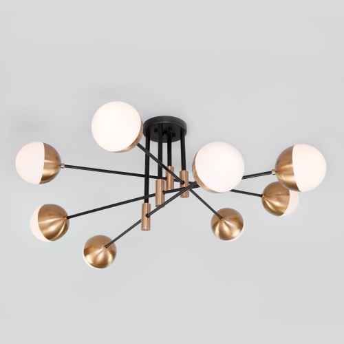 Потолочный светильник Eurosvet 70129/8 латунь Smart