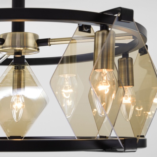 Потолочный светильник Eurosvet 60116/5 черный