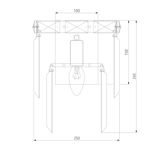 Настенный светильник Eurosvet 10130/1 золото/прозрачный хрусталь Strotskis