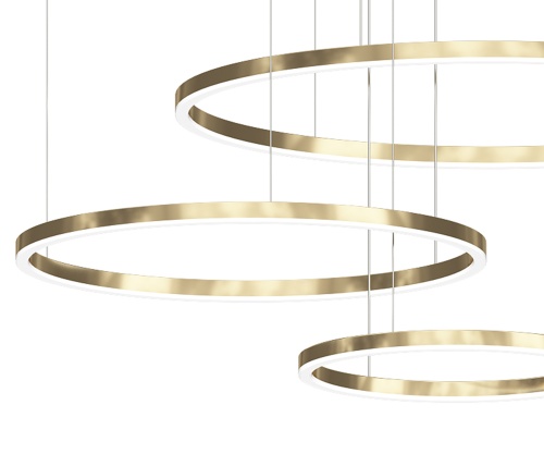 Люстра Kink Light димм.Тор латунь d80+60+40 08223,36PA(4000K)