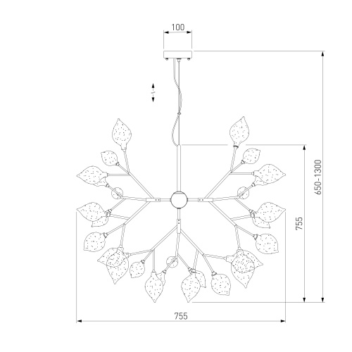 Подвесной светильник Bogate's 547