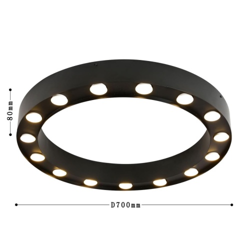 Потолочная люстра Favourite 3007-15U, потолочная люстра, D700xH80, 15xGU10LEDx5W, excluded